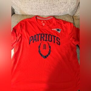 NFL Red Patriots XL Nike DRI-Fit T-Shirt